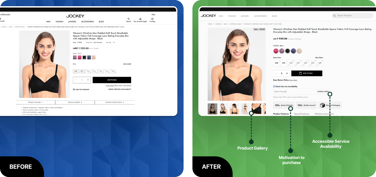 Implementation features