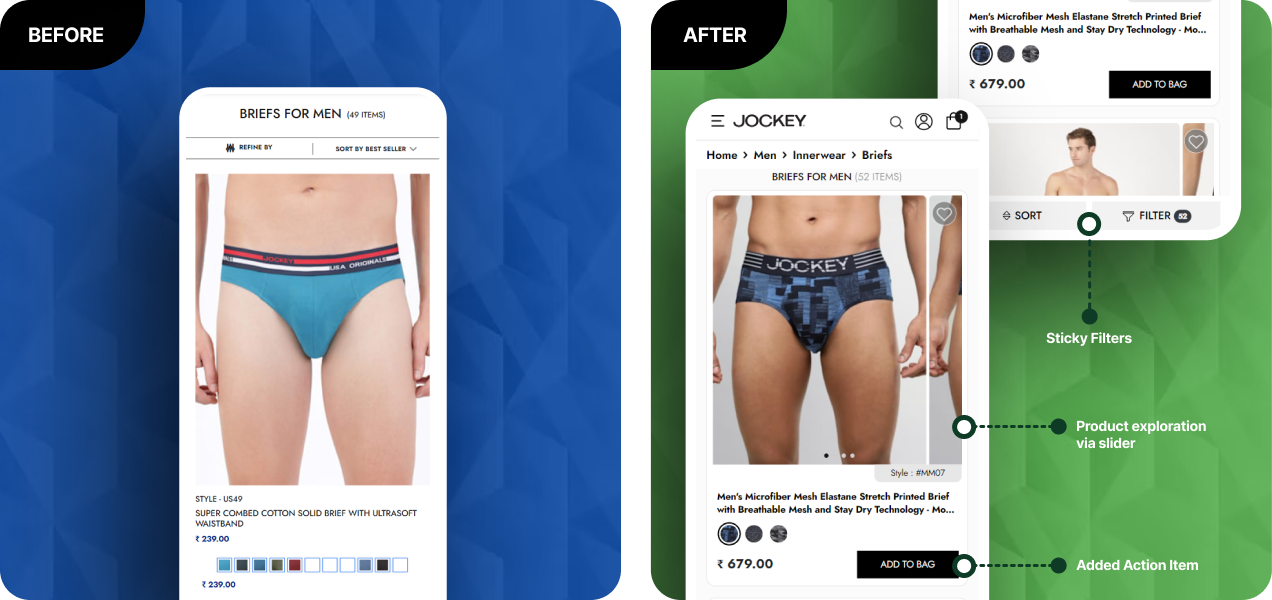 Implementation features