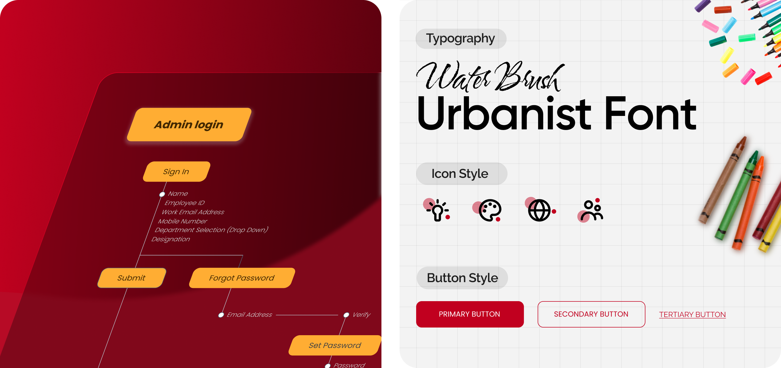 Design system showcase