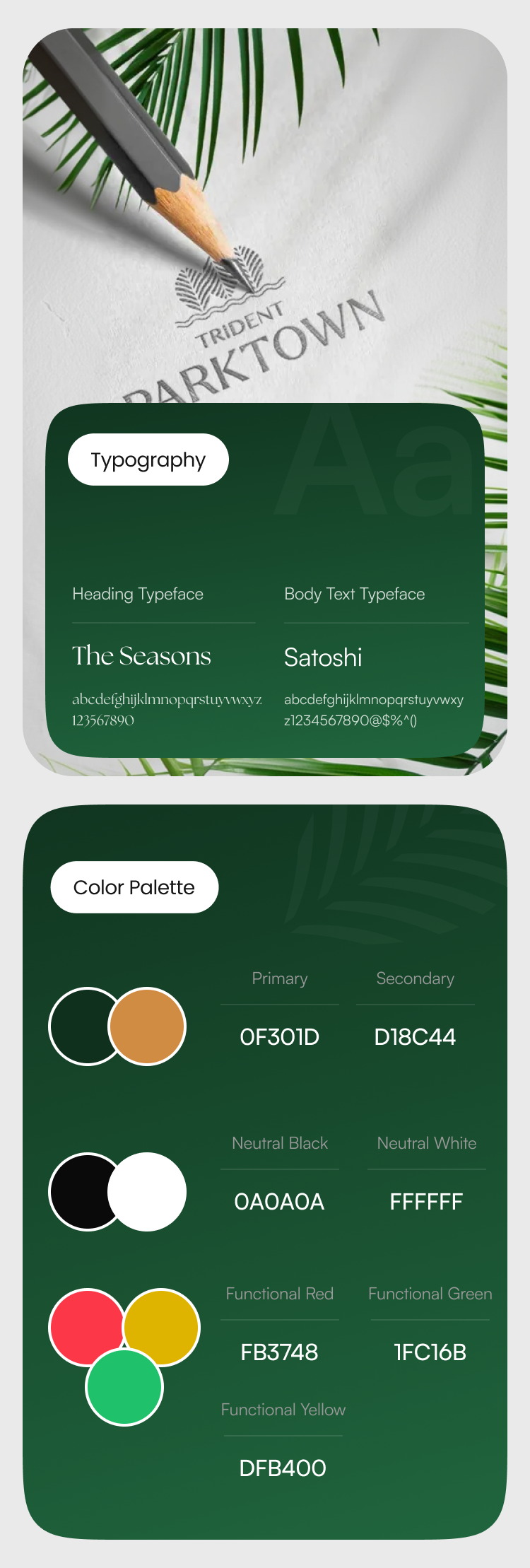 Design system showcase